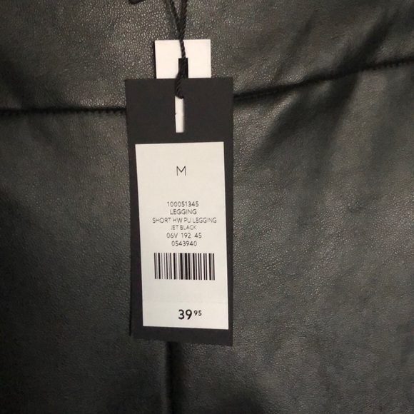 Faux leather tights - Picture 2 of 5